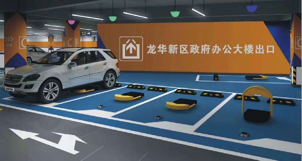 停车场划线